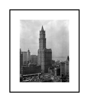 The Woolworth Building, Broadway and Park Place