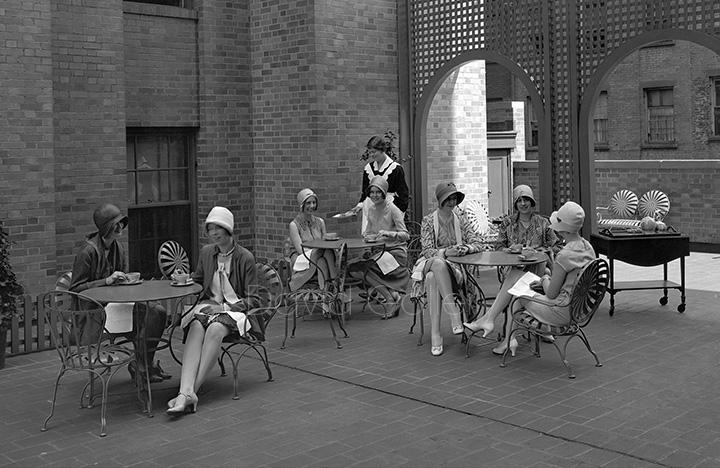 Tea Time at the Panhellenic House 1927