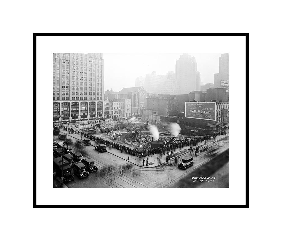 Chrysler Building Excavation 11/17/1928