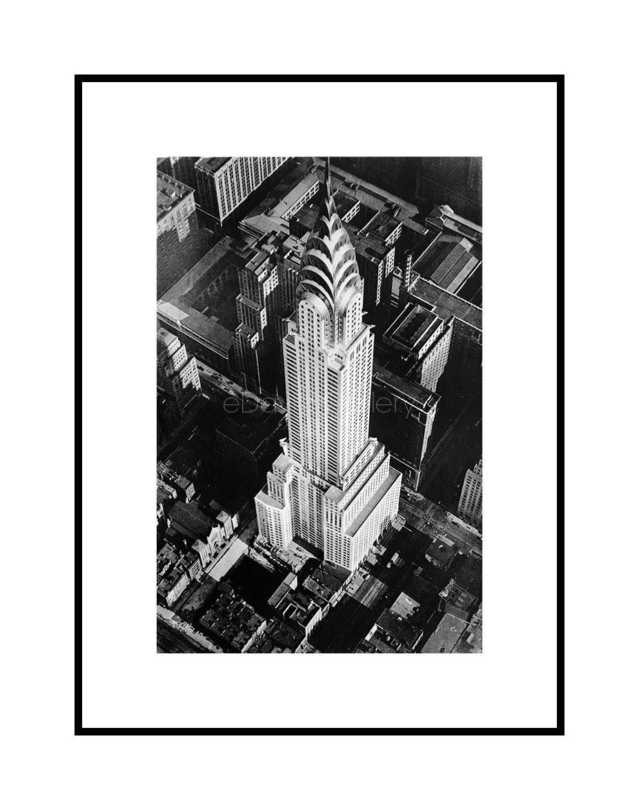 Aerial View of Completed Chrysler Building