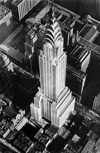 Aerial View of Completed Chrysler Building