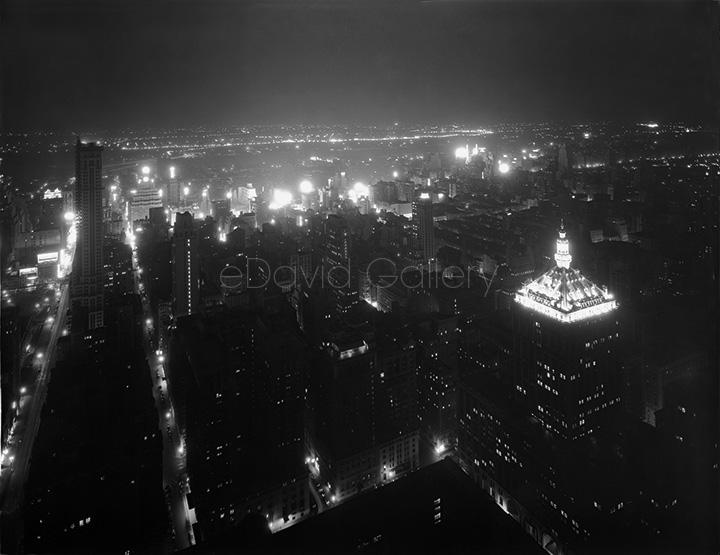 NYC From the Chrysler Building at Night
