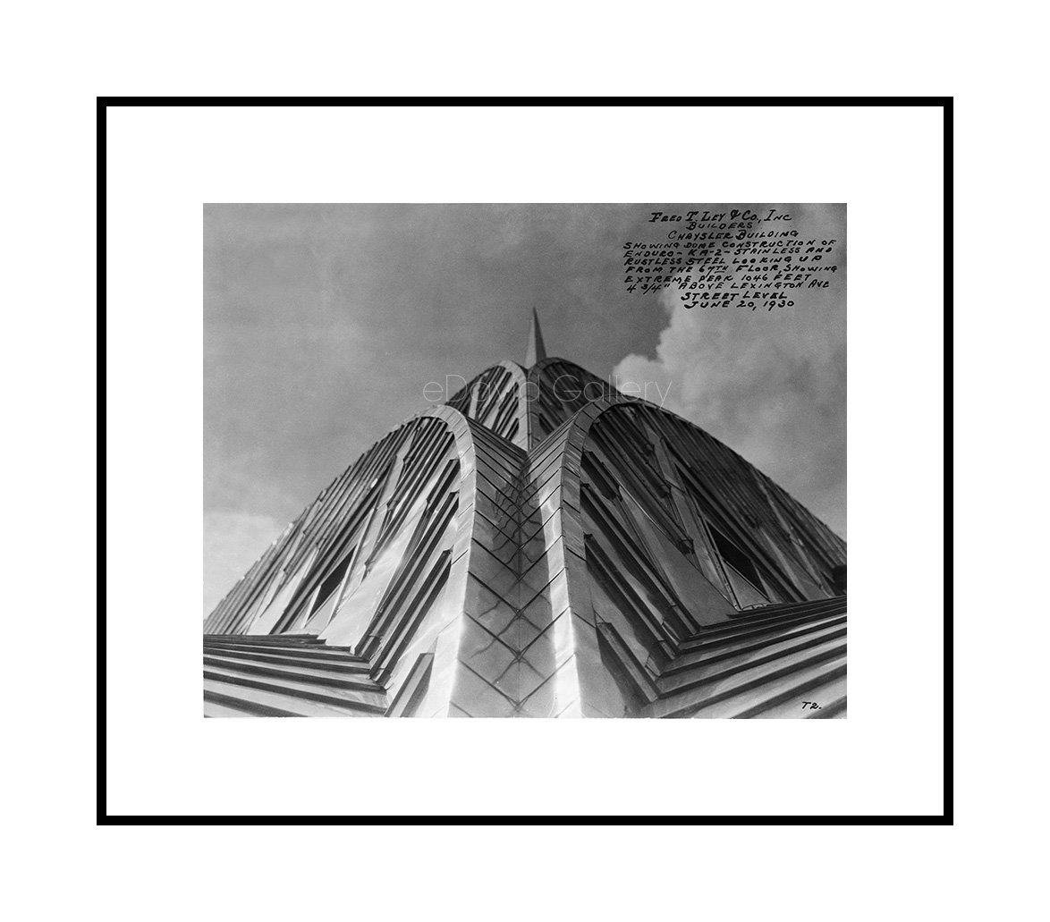 The Chrysler Building Dome Construction, View 2